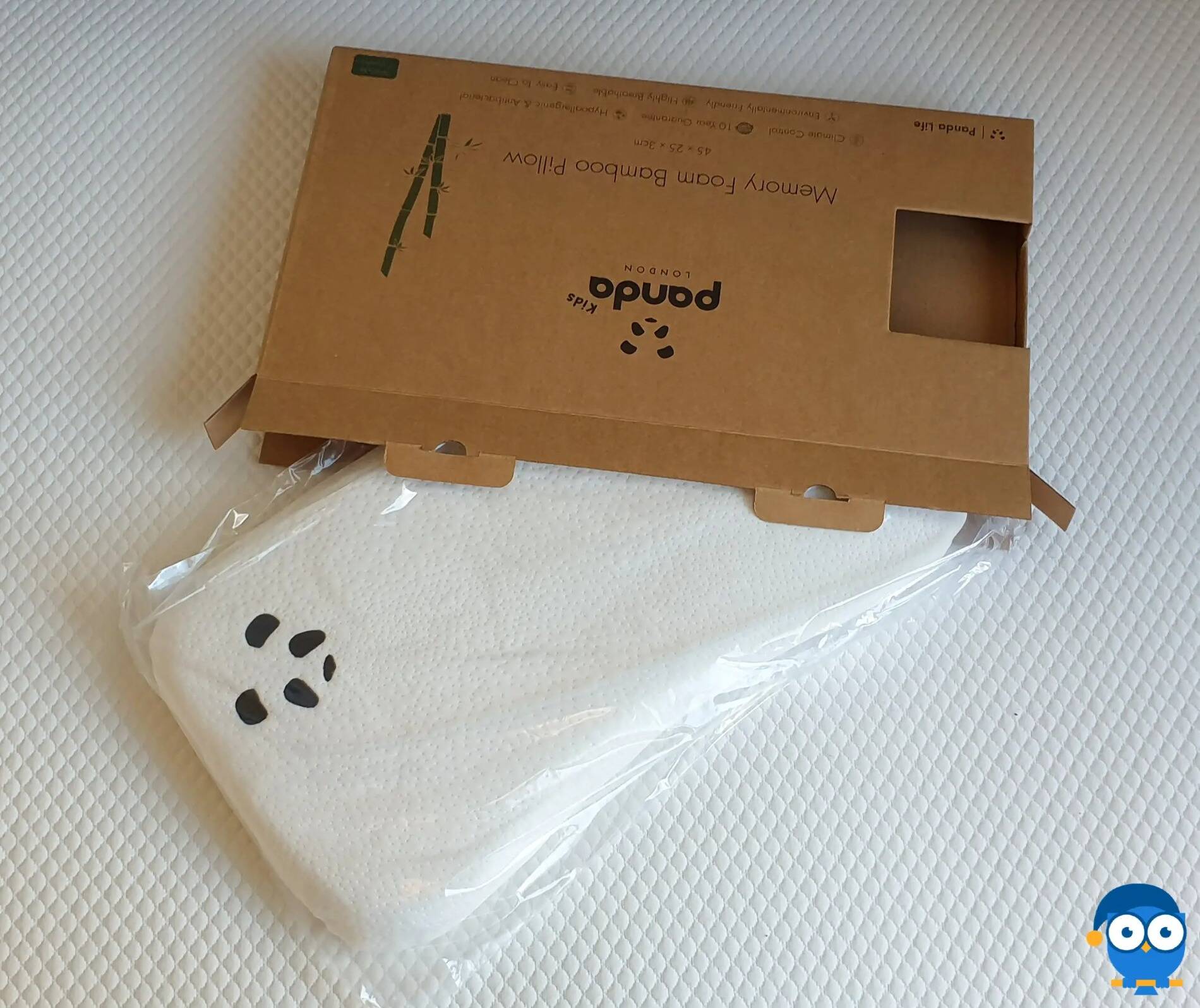 panda baby pillow unboxing